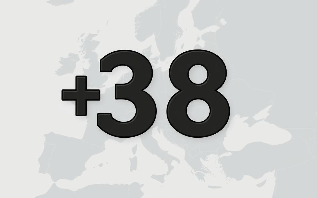 numer kierunkowy 38 jaki kraj